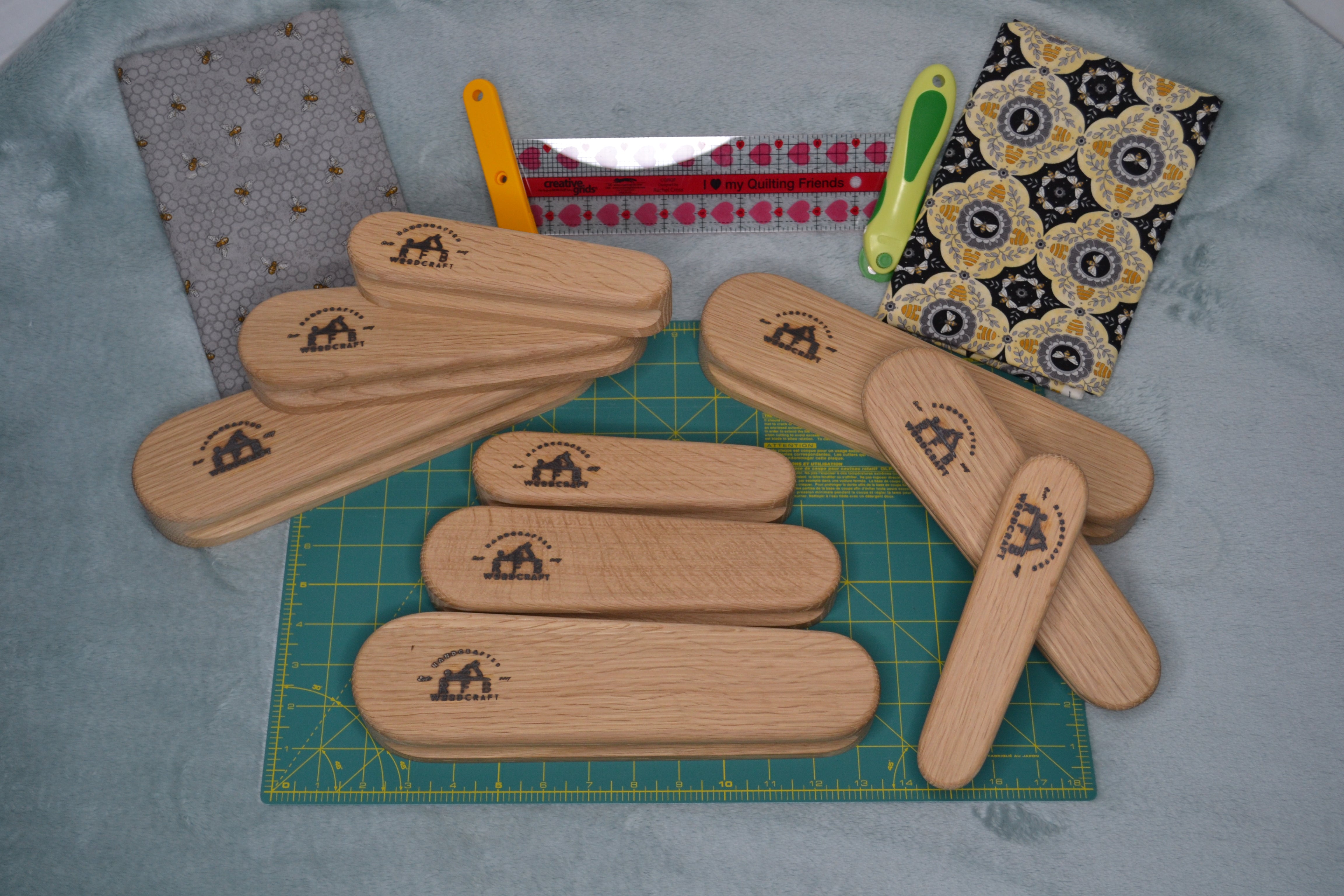 White Oak Quilt Clappers RFB Woodcraft