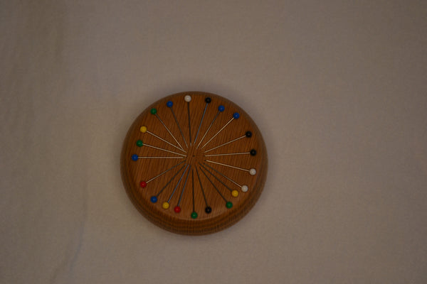 Oak Magnetic Pin holder