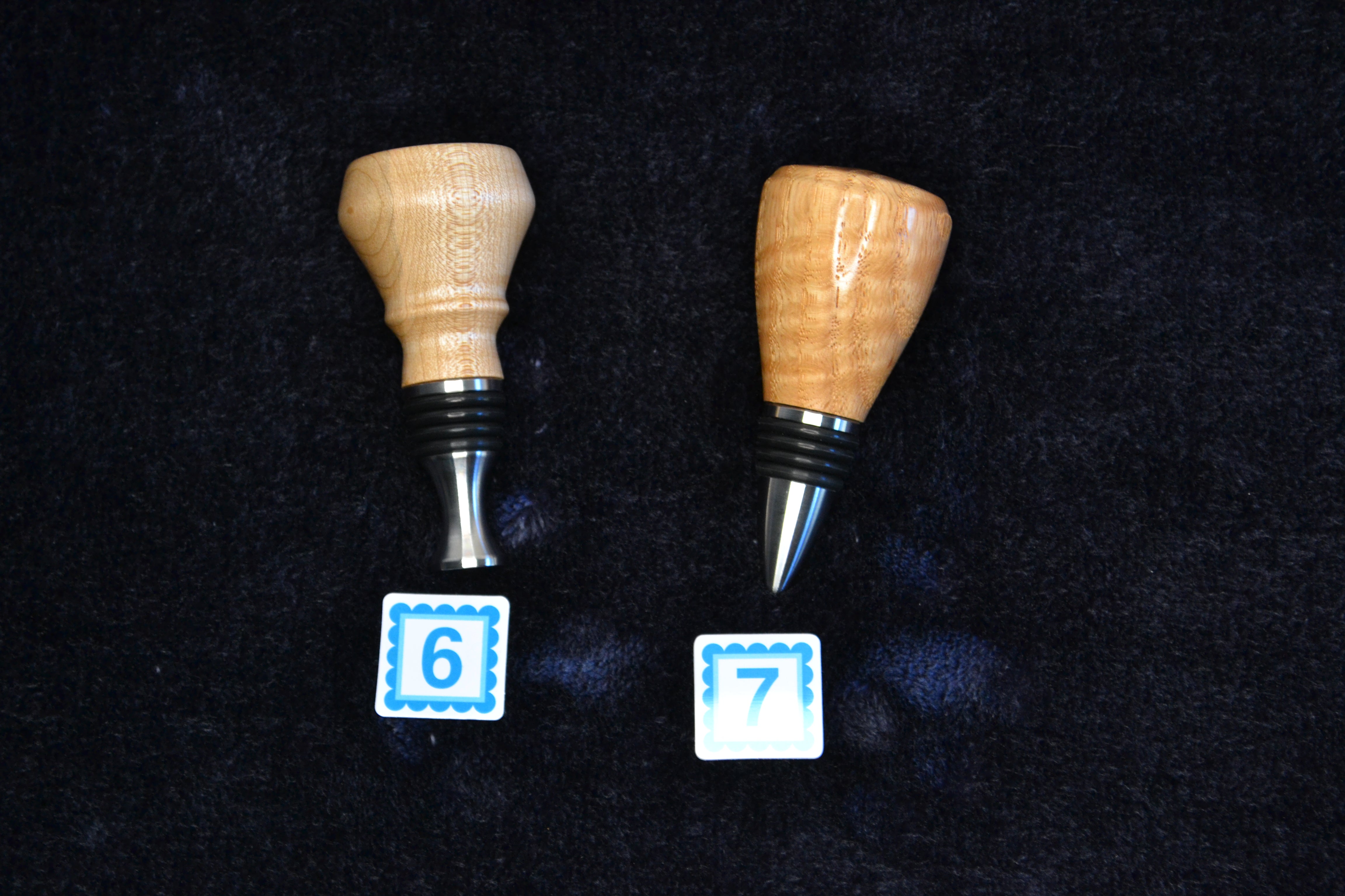 RFB Woodcraft Wine Bottle Stopper - Thumbnail 3