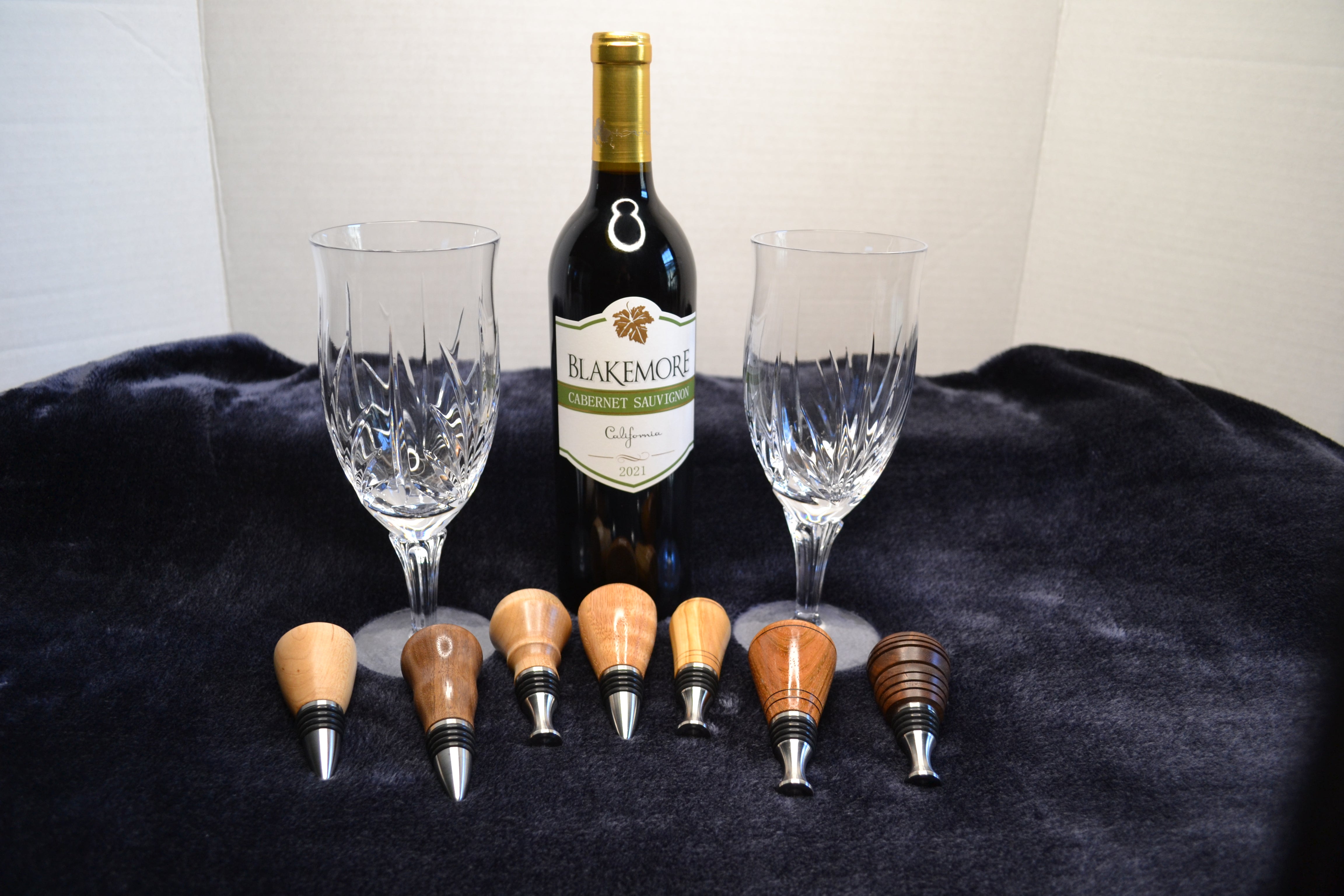 RFB Woodcraft Wine Bottle Stopper - Thumbnail 5