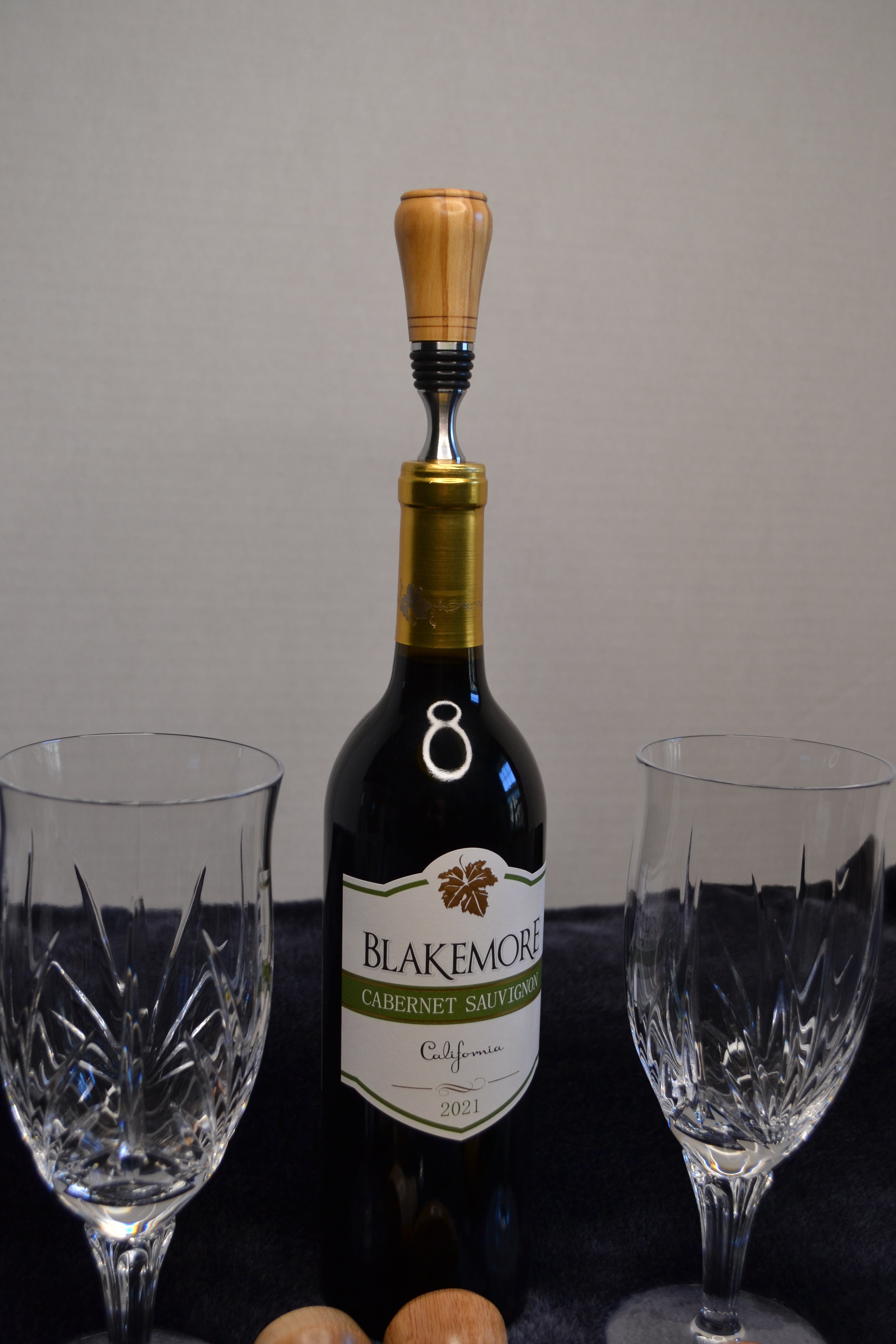 RFB Woodcraft Wine Bottle Stopper - Thumbnail 4