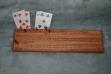 Mahogany Cribbage Board