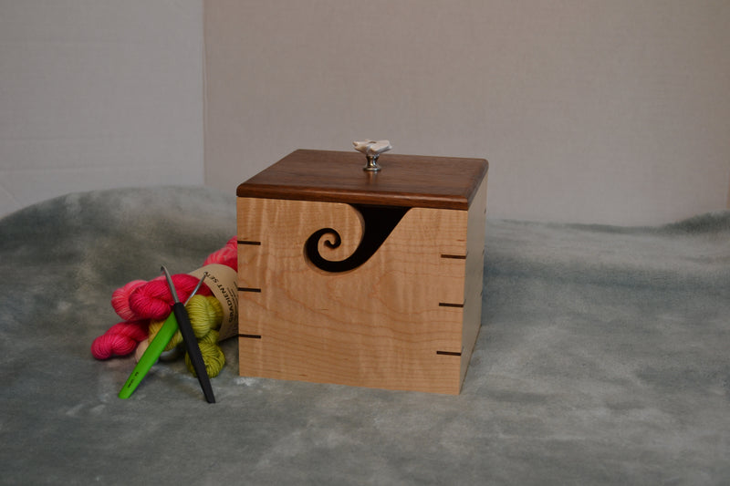 Yarn Box - Knitting Box – RFB Woodcraft