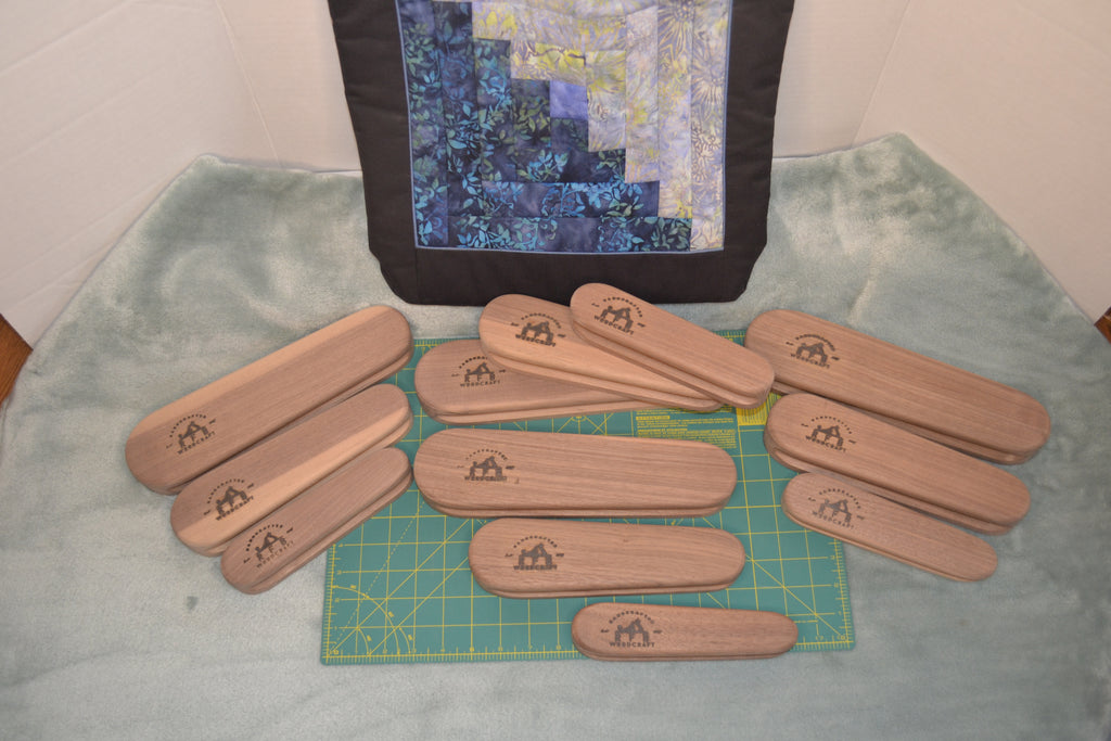 Walnut Quilter's Clappers